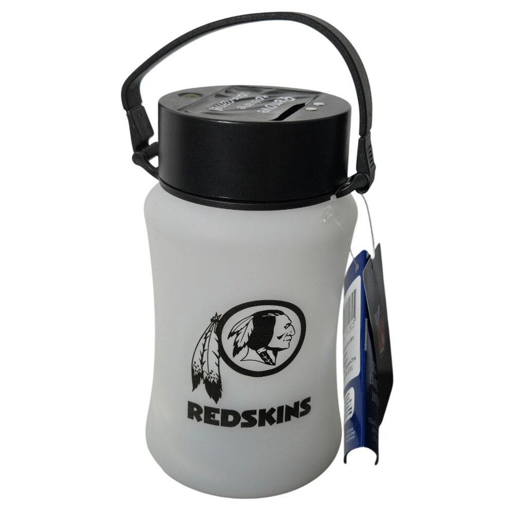 Firefly NFL Washington Redskins Commanders Frosted Silicone Solar Lantern